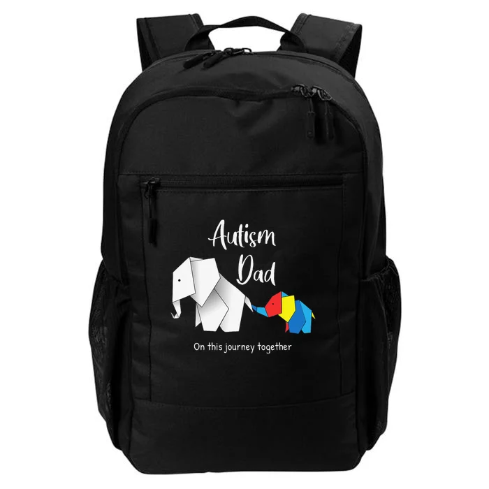 Autism Dad Elephant Autism Awareness Daily Commute Backpack