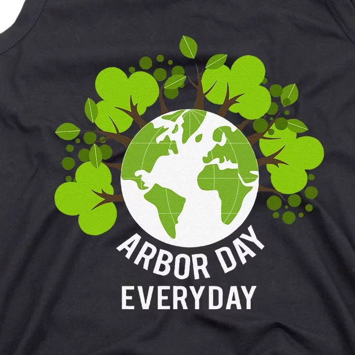 Arbor Day Everyday Earth Planet Anniversary Tank Top