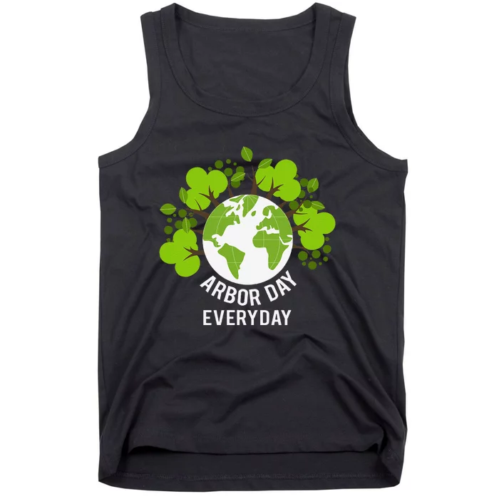 Arbor Day Everyday Earth Planet Anniversary Tank Top