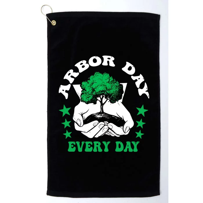 Arbor Day Earth Day Trees Platinum Collection Golf Towel