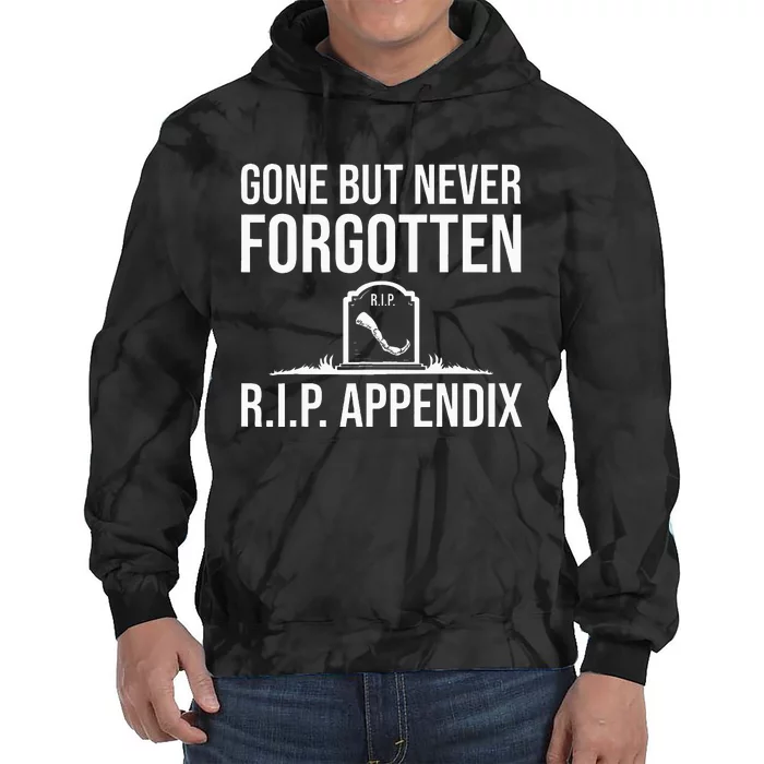 Appendix Designs For Women Post Appendectomy Lover Tie Dye Hoodie