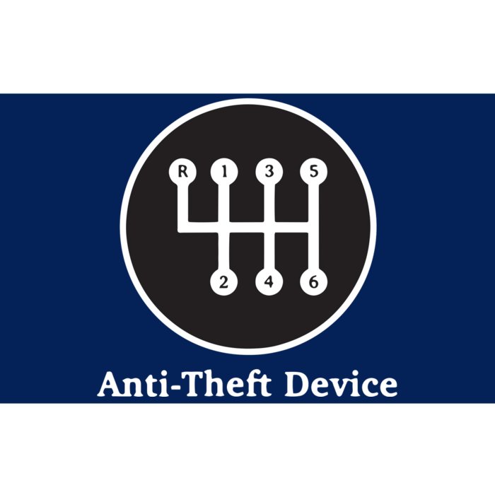 AntiTheft Device For Car Lovers Gearheads Bumper Sticker