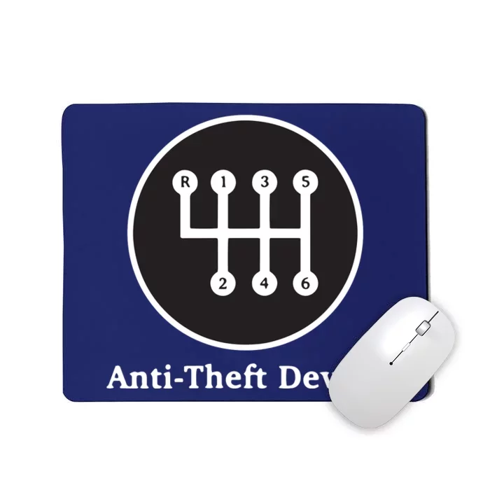 AntiTheft Device For Car Lovers Gearheads Mousepad