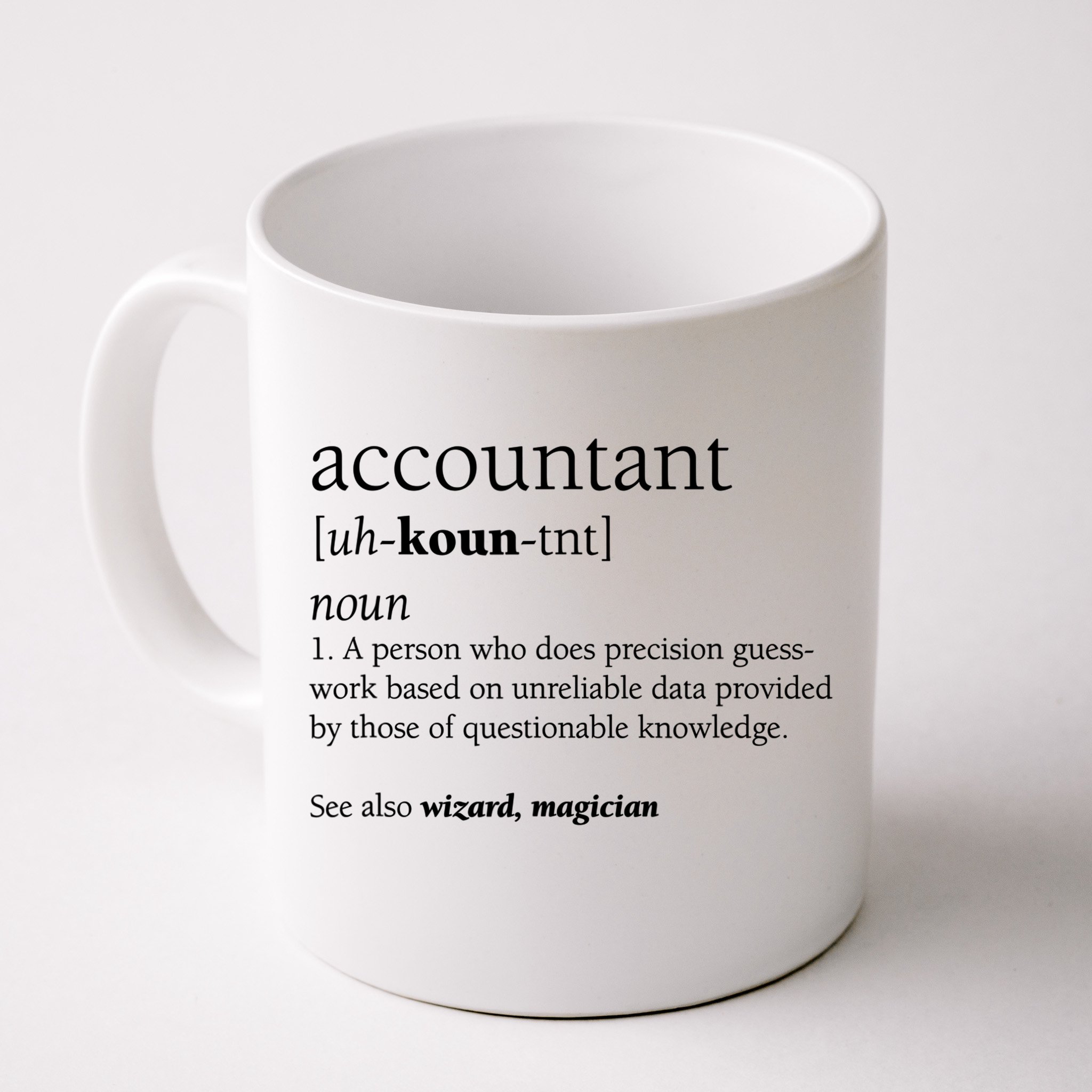 Amazon.com: Funny Cute Gag Gifts for Number One Tax Accountant -  Appreciation Party Idea Accountancy Coffee Tumbler Travel Mug Financial  Accounting Finance Preparer for Office Co Worker Men Women: Home & Kitchen