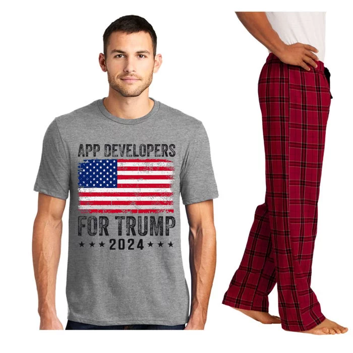 App Developers For Trump 2024 Pajama Set