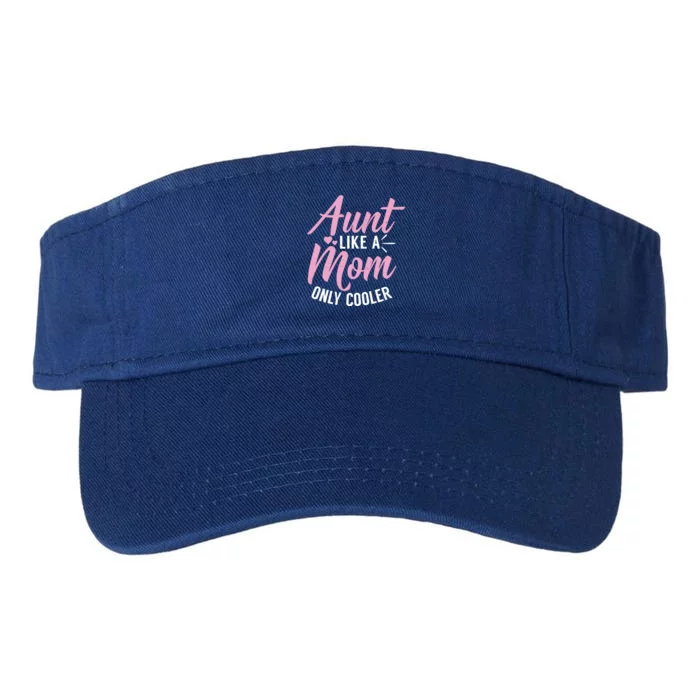 Aunt Definition Funny Mothers Sister Cool Aunts Crew Great Gift Valucap Bio-Washed Visor