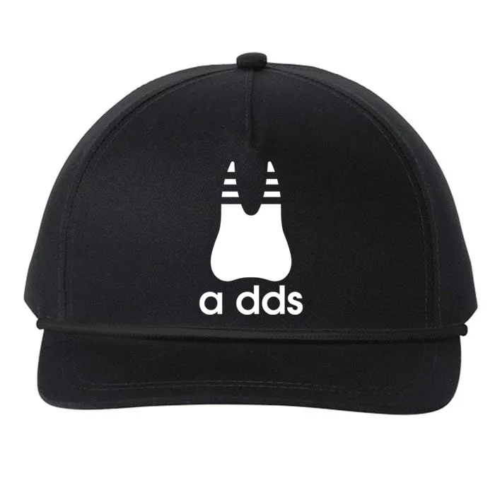 A Dds Funny Dentist Dentistry Dental Medicine Dental Nurse Snapback Five-Panel Rope Hat