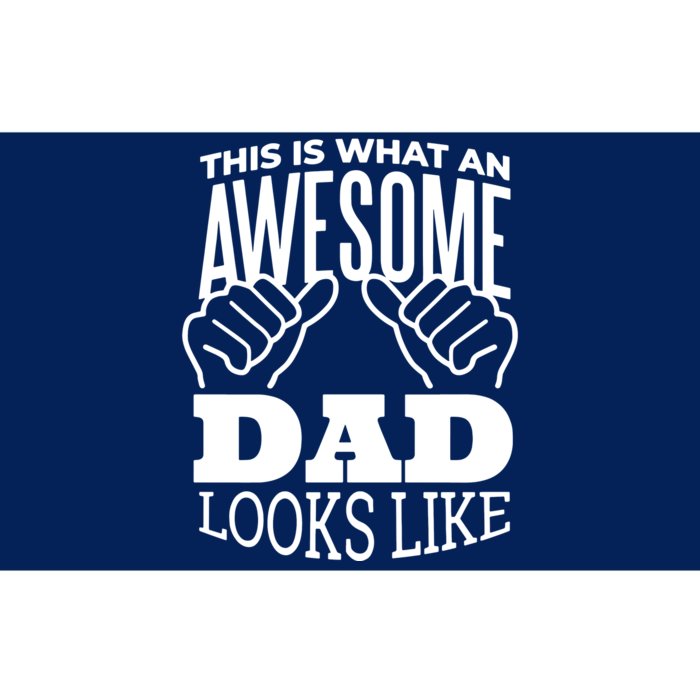 Awesome Dad Fathers Day Bumper Sticker