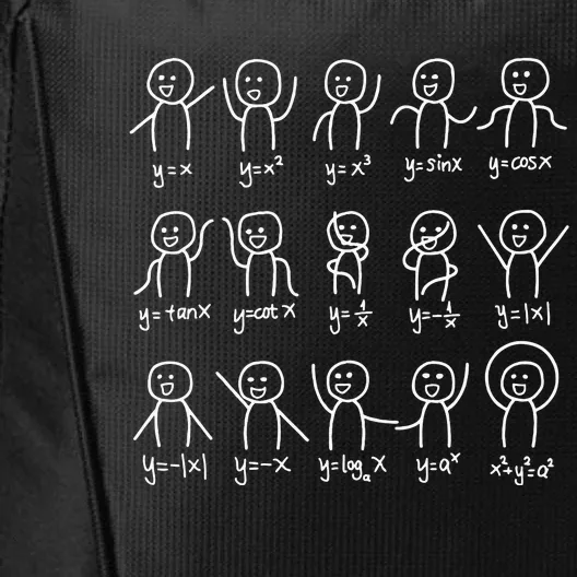 Algebra Dance Funny Graph Figures Math Equation City Backpack