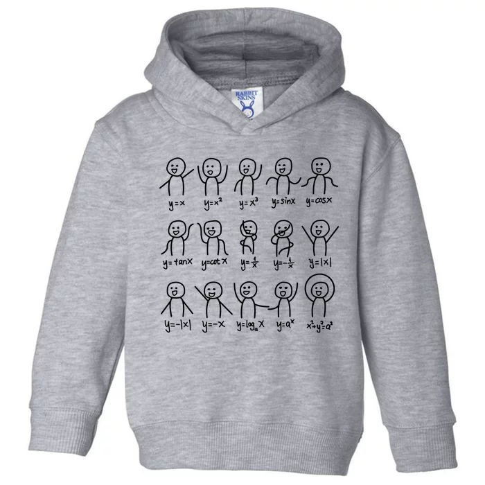 Algebra Dance Funny Graph Figures Math Equation Toddler Hoodie