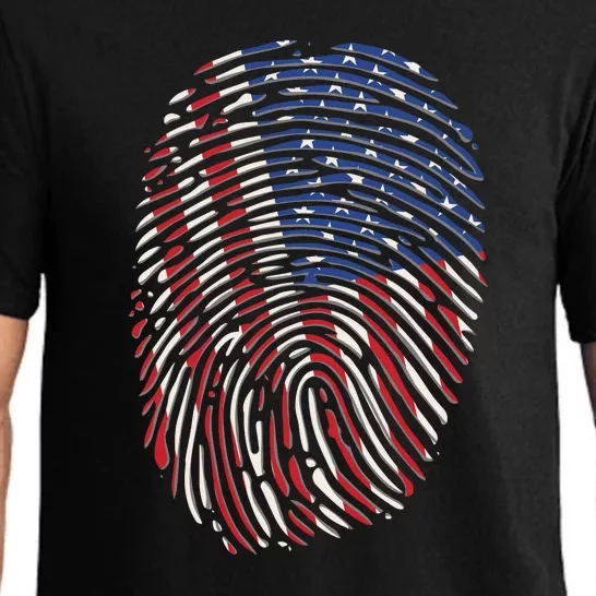 American DNA Fingerprint Pajama Set