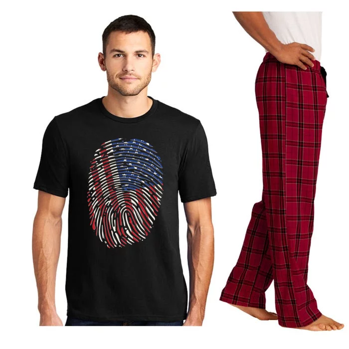 American DNA Fingerprint Pajama Set