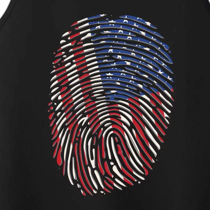 American DNA Fingerprint Performance Tank