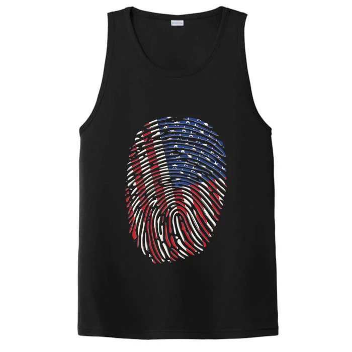 American DNA Fingerprint Performance Tank