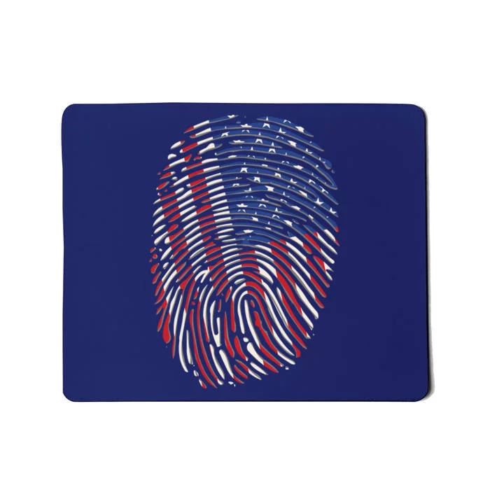 American DNA Fingerprint Mousepad