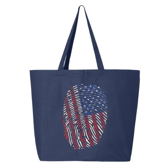 American DNA Fingerprint 25L Jumbo Tote