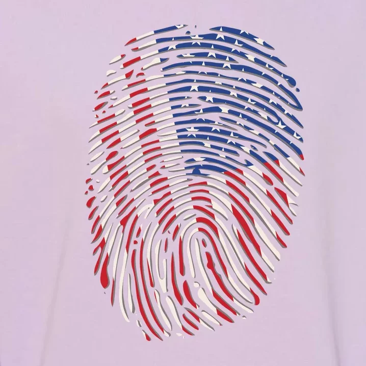 American DNA Fingerprint Garment-Dyed Sweatshirt