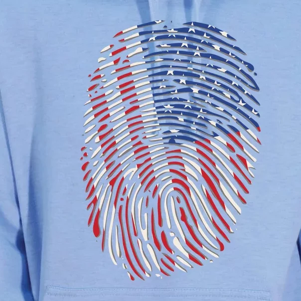 American DNA Fingerprint Unisex Surf Hoodie