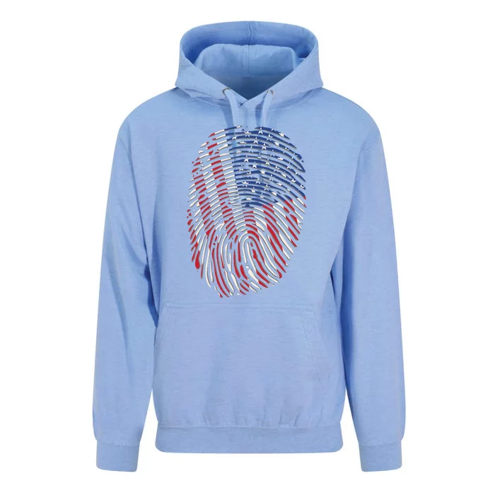 American DNA Fingerprint Unisex Surf Hoodie