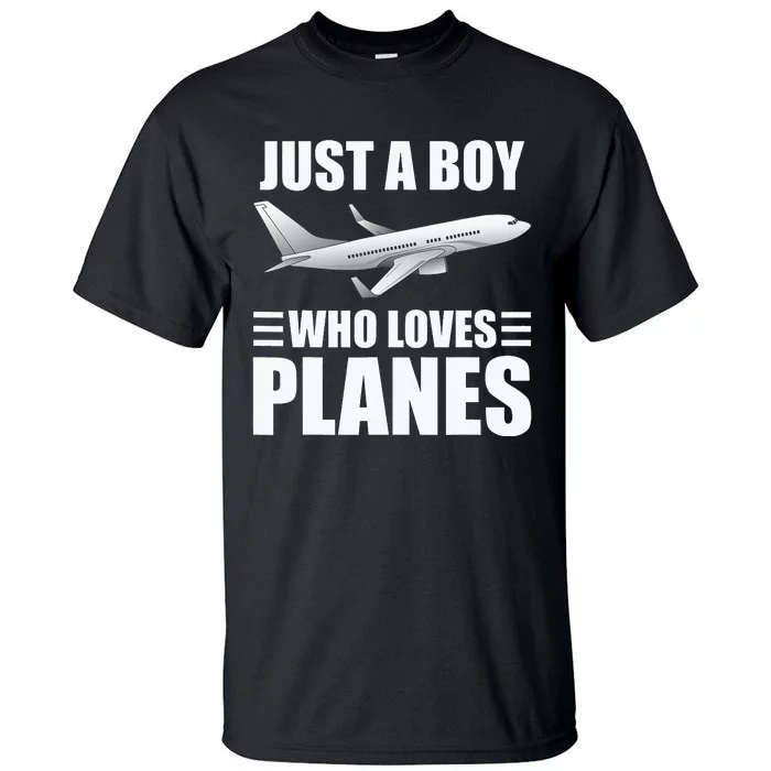 Airplane Design For Plane Aviation Pilot Tall T-Shirt