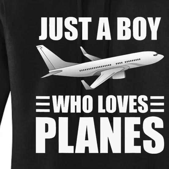 Airplane Design For Plane Aviation Pilot Women's Pullover Hoodie