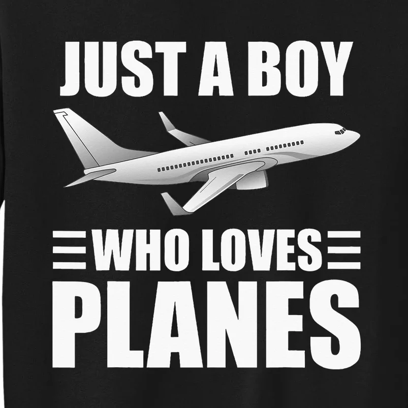 Airplane Design For Plane Aviation Pilot Tall Sweatshirt