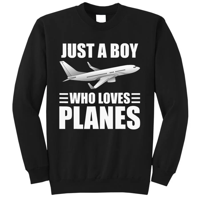 Airplane Design For Plane Aviation Pilot Tall Sweatshirt