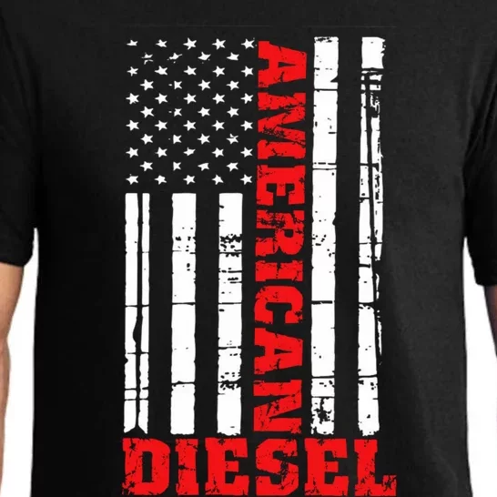 American Diesel Flag Hoodie Truck Turbo Brothers Pajama Set