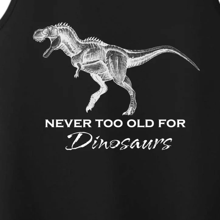 Adult Dinosaur - Funny Dinosaur Performance Tank