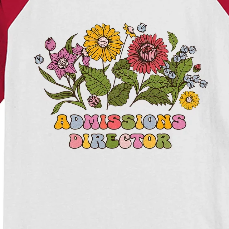 Admissions Director Floral Kids Colorblock Raglan Jersey