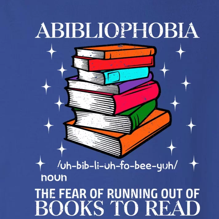 Abibliophobia Definition Funny Book Reading Lover Gift Toddler Long Sleeve Shirt