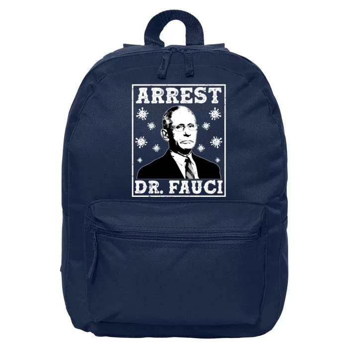 Arrest Dr. Fauci 16 in Basic Backpack