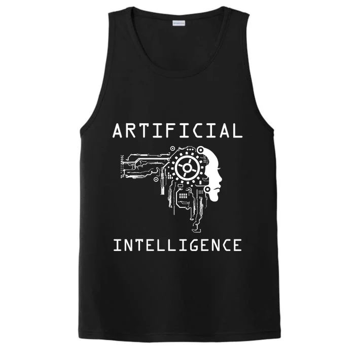 AI Developer Gift Artificial Brain Artificial Intelligence Performance Tank