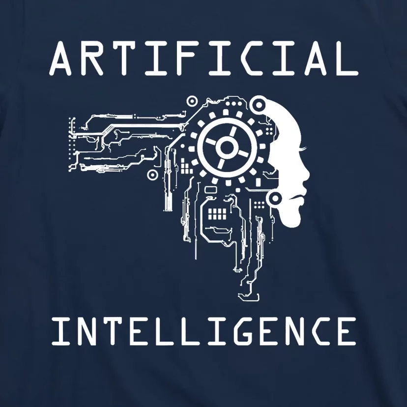 AI Developer Gift Artificial Brain Artificial Intelligence T-Shirt