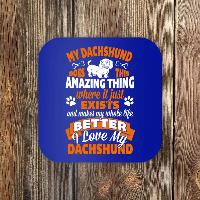 Amazing Dachshund Gift Coaster