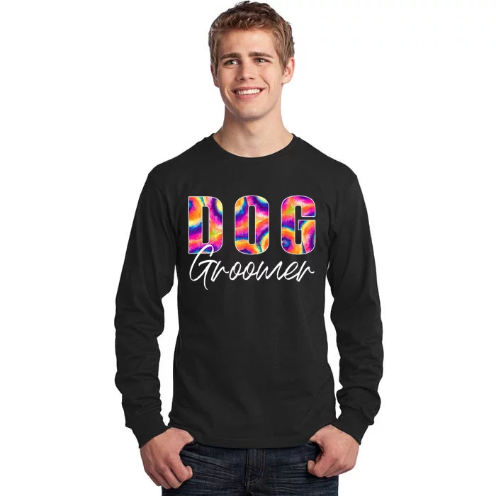 Appreciation Dog Groomer Tall Long Sleeve T-Shirt