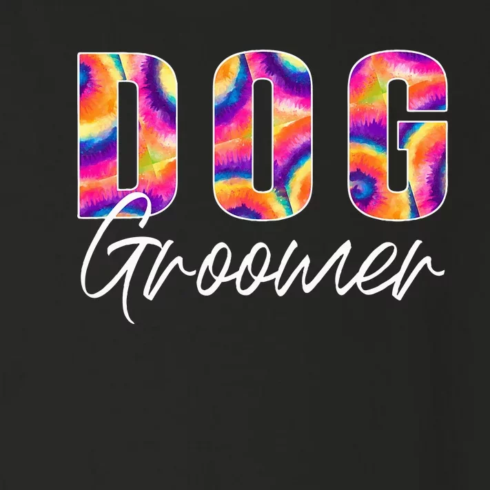 Appreciation Dog Groomer Toddler Long Sleeve Shirt