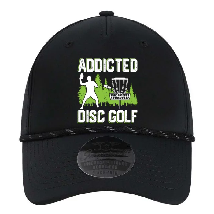 Addicted Disc Golf Tree Frisbee Golf Lovers Gift Performance The Dyno Cap