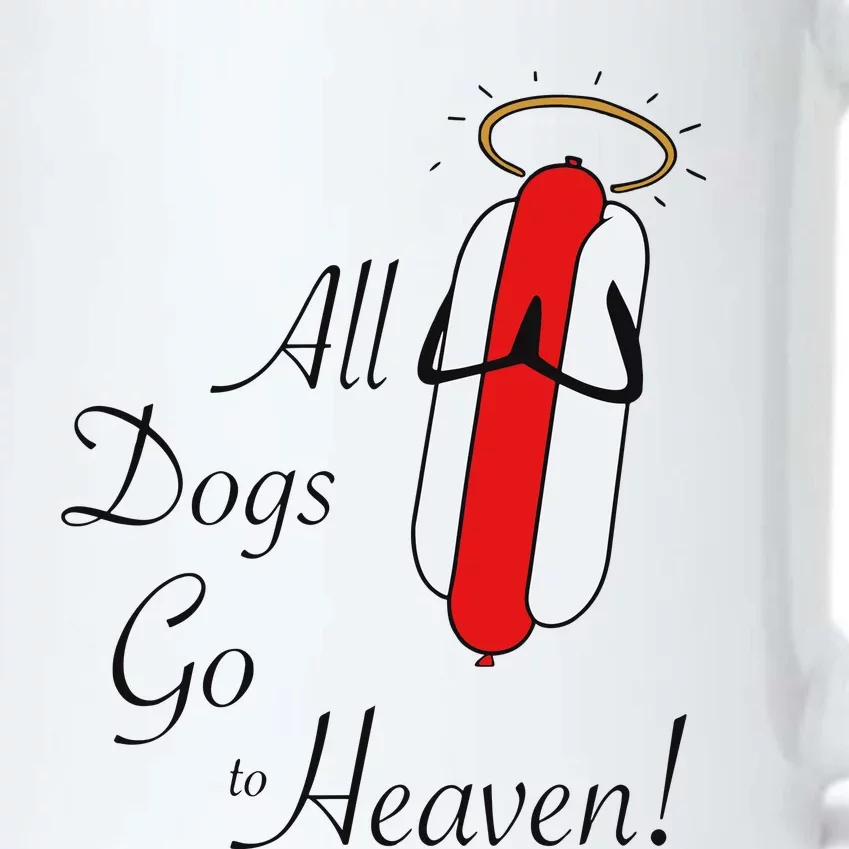 All Dogs Go To Heaven Sausage Black Color Changing Mug