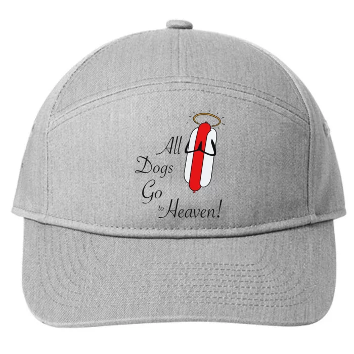 All Dogs Go To Heaven Sausage 7-Panel Snapback Hat