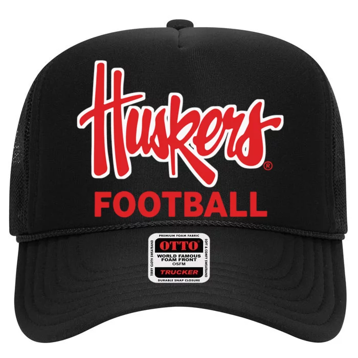 Adam Dimichele Huskers Football High Crown Mesh Trucker Hat