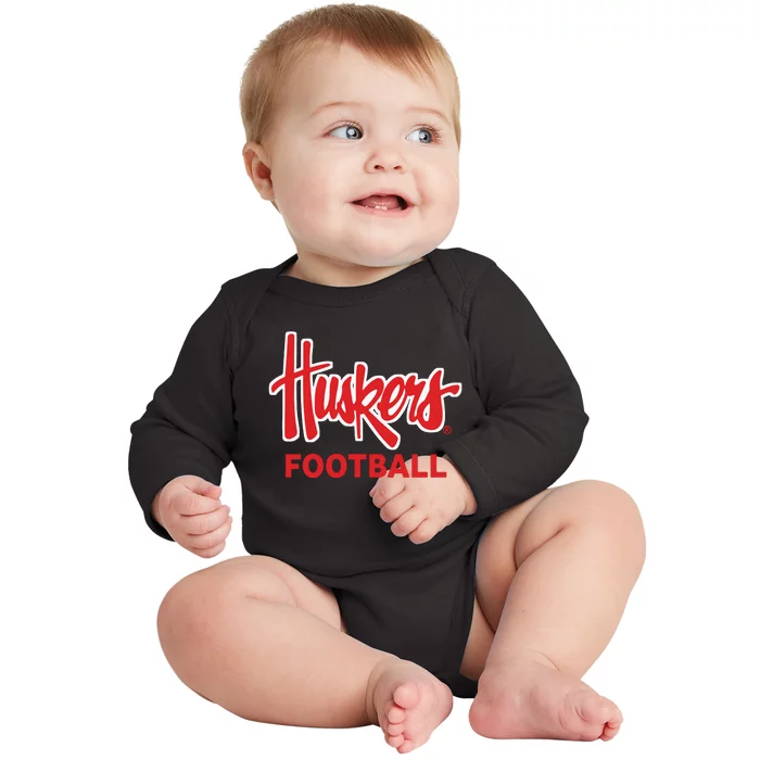 Adam Dimichele Huskers Football Baby Long Sleeve Bodysuit