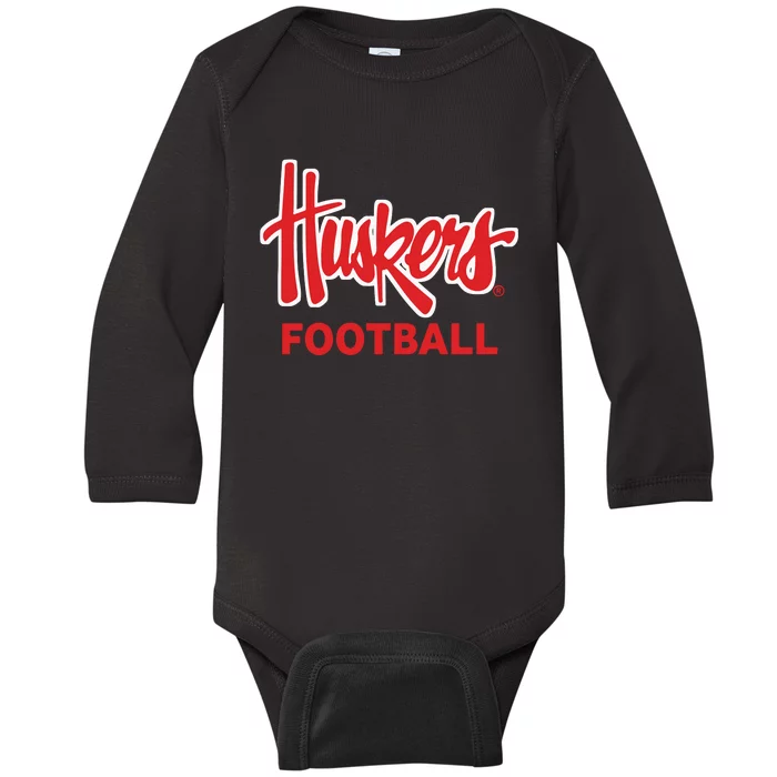 Adam Dimichele Huskers Football Baby Long Sleeve Bodysuit