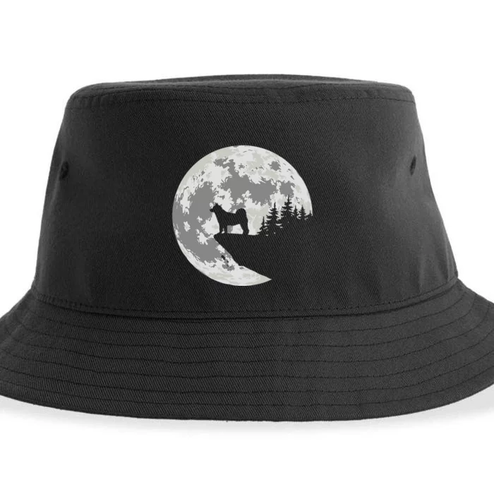 AKITA Dog Halloween Design Apparel Sustainable Bucket Hat