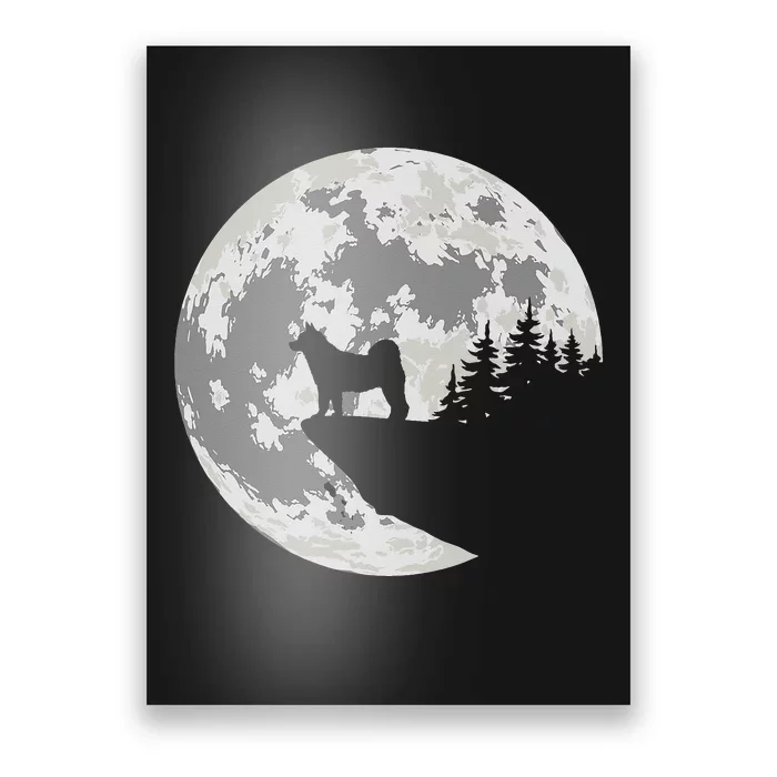 AKITA Dog Halloween Design Apparel Poster