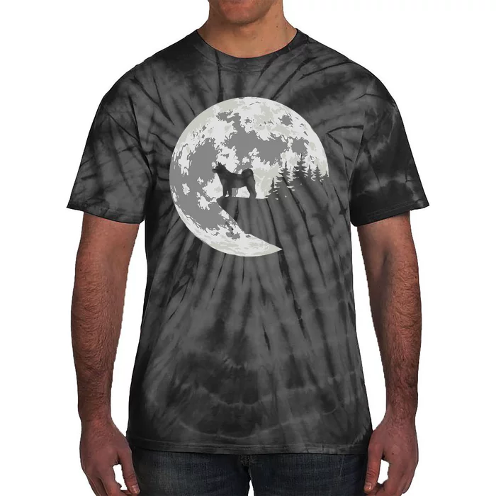 AKITA Dog Halloween Design Apparel Tie-Dye T-Shirt