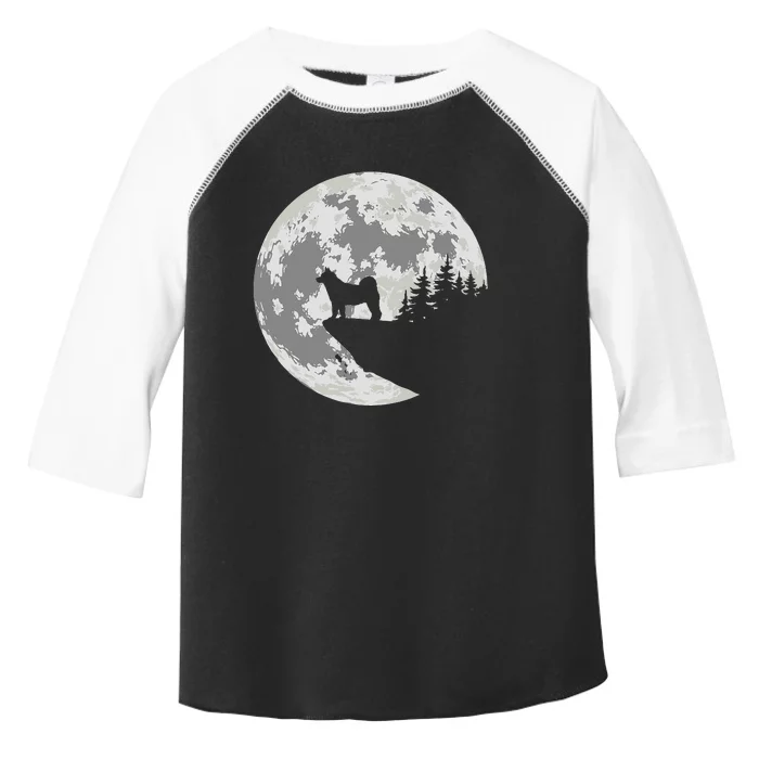 AKITA Dog Halloween Design Apparel Toddler Fine Jersey T-Shirt