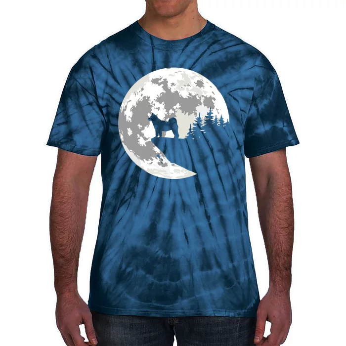 AKITA Dog Halloween Design Apparel Tie-Dye T-Shirt