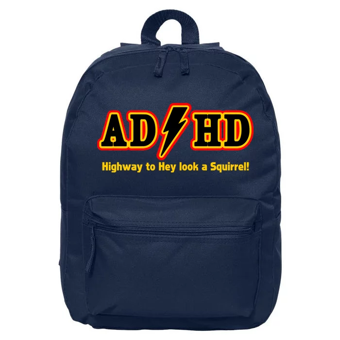 ADHD Highway To Squirrel 16 in Basic Backpack