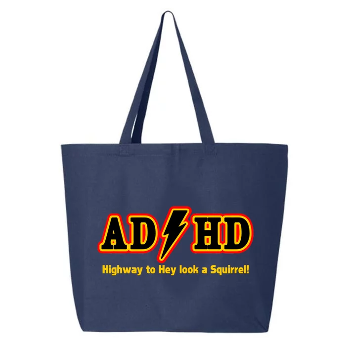 ADHD Highway To Squirrel 25L Jumbo Tote